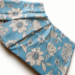 Blue floral Bed sheet